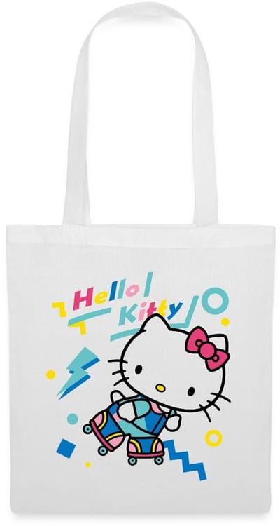 Hello Kitty Jaren 90 Stijlen Met Rolschaatsen Tas Van Stof Schoudertas