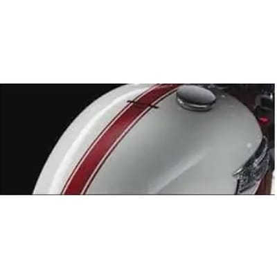 Metallic driedubbele strepen motorfiets stickers Brazoline Stickers Rayes (x2)