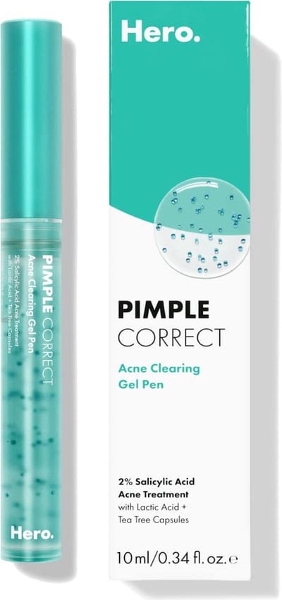 Hero Cosmetics, Pipple Correct, Acne Clearing Gel Pen, 0.34 fl oz (10 ml)