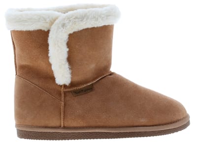 Hush puppies ashleigh dames sude leren enkellaarzen tan