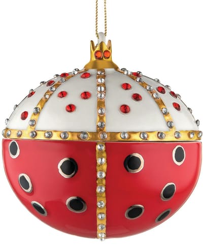 Alessi Kerstbal Faberjori - Kroon - MJ16/8 - door Marcello Jori