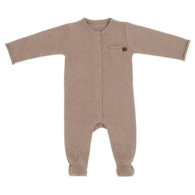 Baby's Only Boxpakje met voetjes Melange - Clay - 62 - 100% ecologisch katoen - GOTS
