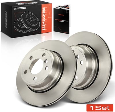 Frankberg 2x Remschijven Achteras voor BMW X5 E53 44L 46L 48L