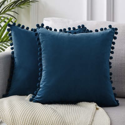Fluweel Schattig decoratief kussensloop Kleine plooien Hoes Kussenslopen voor Huis Bank Stoel 1 PCS 300-500mm wintertaling