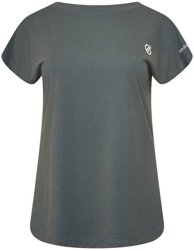 Dare 2B, Breeze By Dames sportshirt, Blauw, Maat 34