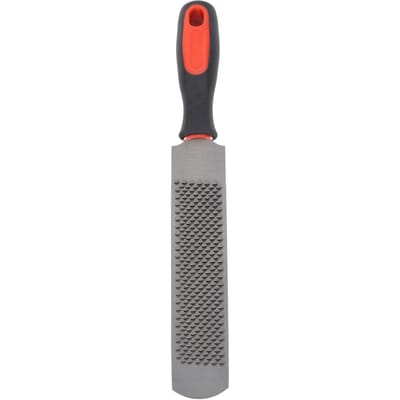 8 Inch Hoefrasp Koolstofstaal Ergonomische Hoefijlvijl Hoefijnbekapgereedschap met Flexibel Handvat gray