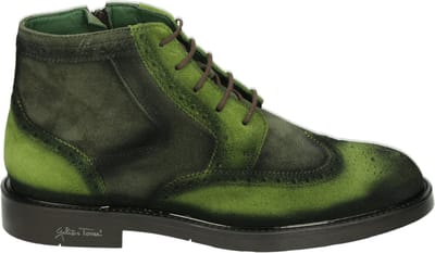 Galizio Torresi - 322538 - Nette herenschoenenBusiness half-hoog - Kleur: Groen - Maat: 44