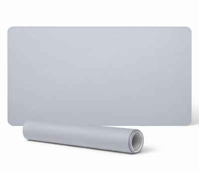 Designer beschermmat voor laptops, lichtblauw, 90x45 cm