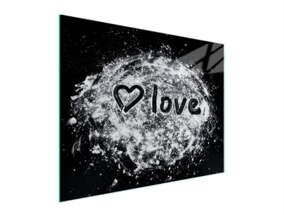 TMK ArtDeko Serie - Glazen Snijplank - 52x40 cm - Veiligheidsglas - Antibacterieel