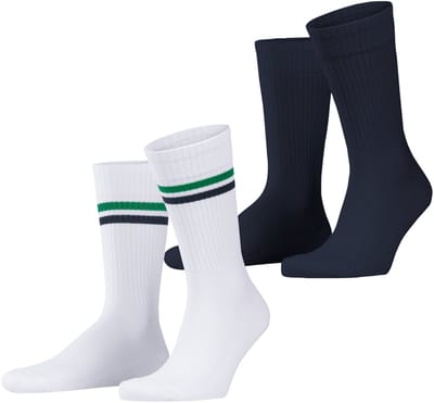 Esprit Sokken Tennis Stripe 2-Pack