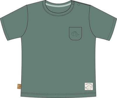 Frogs and Dogs - Nice Team 1x1 Rib T-shirt | Goblin Blue - Katoen - Maat 62