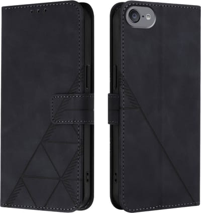 Hoes - Etui - Tas geschikt voor iPod Touch - Met Schouder - Draagkoord - Zwart