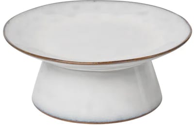 Broste Copenhagen Nordic Sand servies cake stand kandelaar Small Ø14,5 x H6 cm Reactive glazed stoneware
