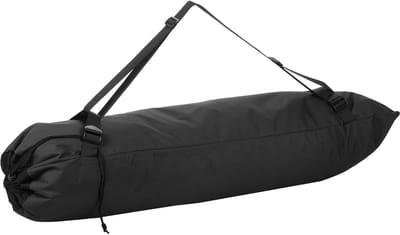 Opvouwbare stoeltas - Draagtas stoel - Outdoor avonturen - Versterkte opening - 122 x 28 cm - Zwart
