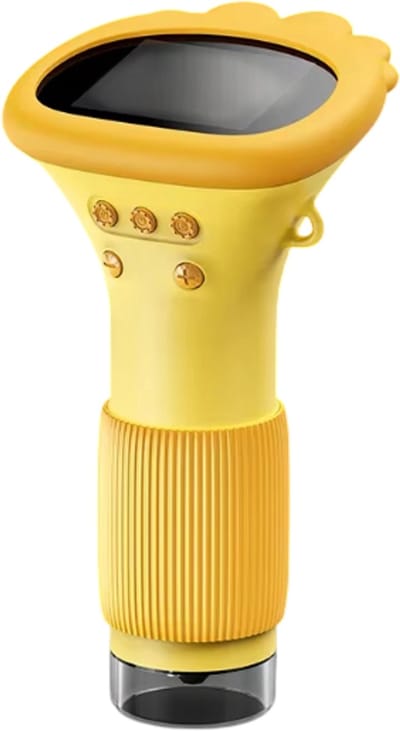 Kinder Microscoop 1000x Vergroting – 200 Megapixel Microscoop met LED – Geel – Foto- en Videofunctie – Educatief Wetenschap Speelgoed voor Kinderen – Leren en Ontdekken