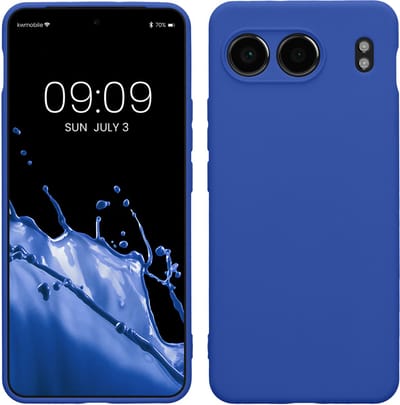 kwmobile telefoonhoesje geschikt voor OnePlus Nord 4 5G - Hoesje voor smartphone - Precisie camera uitsnede - In Baltisch blauw