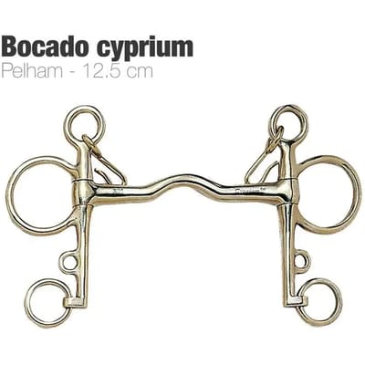 Pelham voor paard Zaldi Cyprium 21250CY