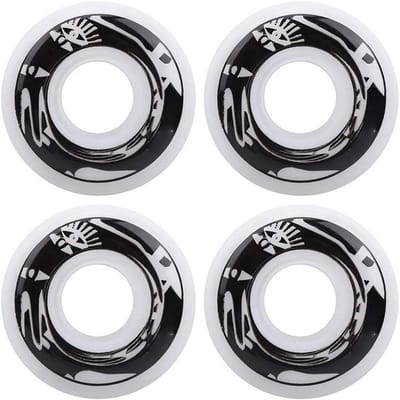 Set van 4 Duurzame Skateboard Wielen - Elastisch PU - Hardheid 75-85A