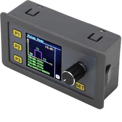 Dailygoody - WSFG-06 signaalgenerator - instelbaar frequentiebereik - 1-150 kHz - sinusgolf en pulsmodus - ideaal voor hobby en...