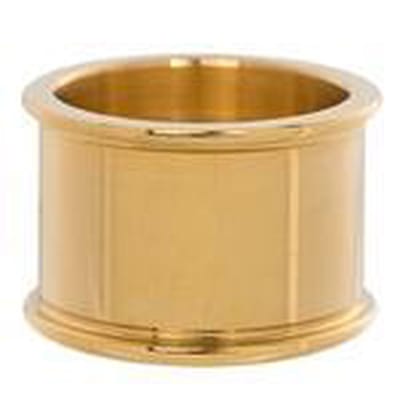 IXXXI Basisring goudkleurig 14mm - maat 16,5