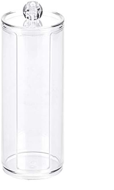 Wattenschijfje Opbergdoos - Acryl Organizer - Deksel - Transparant - Hygiënisch - Stevig en Duurzaam