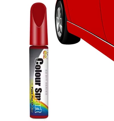 TLVX Lakstift Rood / Auto Schade Kras Reparatie Pen Verf Kwastje / Car Scratch Repair Red / Lak Schade herstel Auto / Motor / Scooter / Fiets / E-Bike / Fatbike / Kras Verwijderen / Steenslag / Sleutelschade Deur / Waterproof / Permanent Lak Herstel
