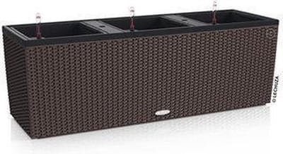 LECHUZA TRIO COTTAGE 30 - Plantenbak - met uitneembare binnenbakken - met bewateringssysteem - ALL-IN-ONE set met LECHUZA-PON - mokka
