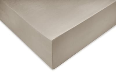 Zohome Satinado Hoeslaken - Eenpersoons - Katoensatijn - 90x200cm - Beige