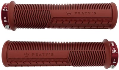 Peaty´s Monarch Pro Grip Mushroom Thick Handvatten Rood 130 mm