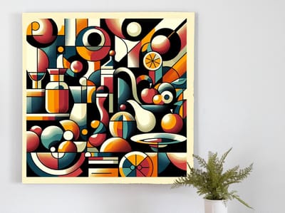 Kunstprint | Wanddecoratie | Forex | 80 × 80 cm