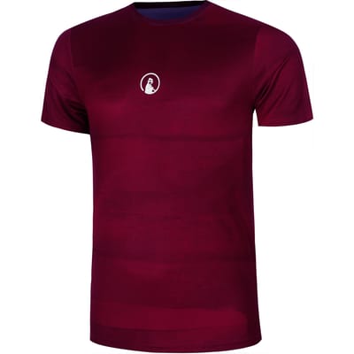 Quiet Please Create Receiver Wipe T-shirt Heren-Wijnrood,Wit