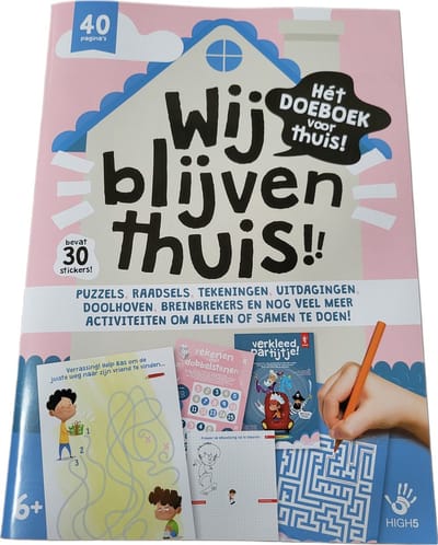 high 5 - wij blijven thuis - het doeboek voor thuis