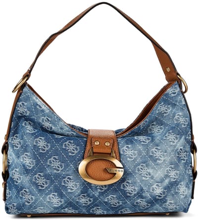 Guess Camden - Schoudertas 36 cm (denim logo)