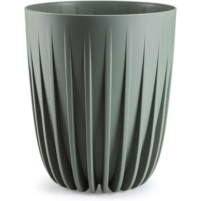 HowHomely Stripped - Bloempot - Recyclegroen - UV-bestendig