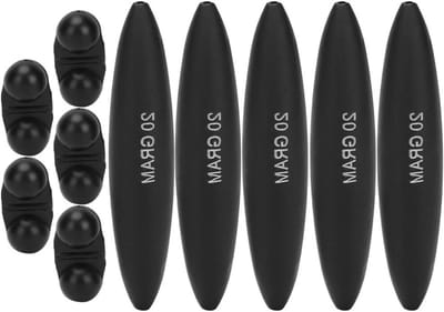 Vijfdelige Drijvende Vissersbobber Set, Draagbare EVA Catfish Floats met Bel en Sterke Accessoires voor Vissen, Ideaal voor Zoet- en Zoutwater