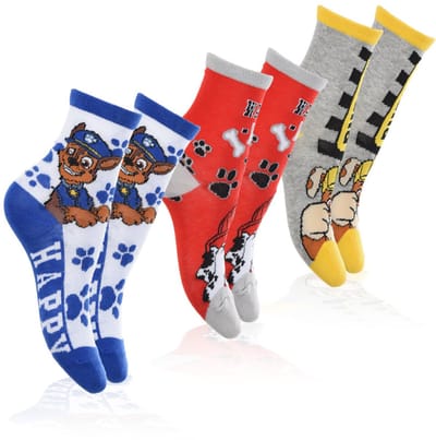 Paw Patrol Sokken -Expressions - 3 paar - maat 31/34