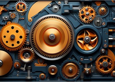 Puzzel 1000 Stukjes, Puzzel Volwassenen, Een Uitdagende Puzzel, Puzzel Spellen voor het hele gezin, Geschenken voor Vrouwen, Geschenken voor Mannen, Thema: Mechanisch Tandwiel