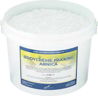 Bodycrème Pakking Arnica - 5 liter