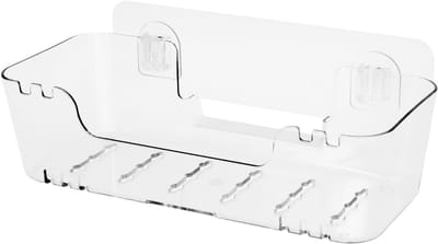 Transparante Bad Speelgoed Organizer met Afvoergaten, Duurzaam Plastic Badkameropslag voor Speelgoed, Sneldrogende Bad Caddy voor Kinderen en Baby's