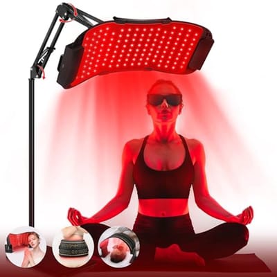 Multifunctionele Roodlichttherapie voor Lichaam en Gezicht - 850nm Na Infrared Lichttherapie, LED Masker voor Gezondheidszorg en Schoonheid thuis