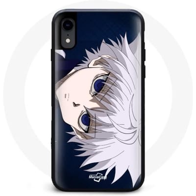 Coque - maniacase - Iphone XR - Killua Zoldyck - Protection - Souple - Noir noir