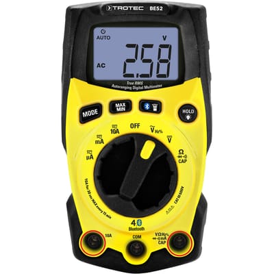 TROTEC Digitale true-RMS multimeter BE52