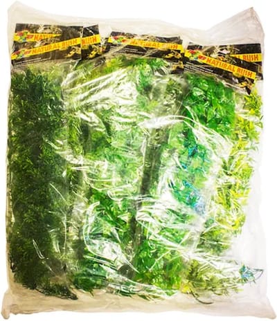 Zoo Med Natural Bush Pre-Pack terrariumkunstplanten | voordeelverpakking met 70 kunstplanten voor reptielen en amfibieën