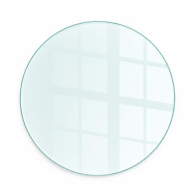 Wallfluent Transparant Kachel Vloerplaat - Ronde Vloerplaat Voor Kachel - 50 cm - Ronde - Vloerplaat Voor Houtkachel