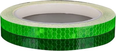 Doodadeals® Reflecterende Tape - Reflecterende Stickers Fiets – Reflector Sticker - 8 meter x 10 mm - Groen