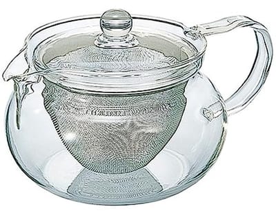 Waterkoker voor Thee 450ml - Glas & Transparant - Ideaal voor Chai en Groene Thee