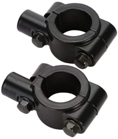 Dailygoods- Stuurspiegelhouder 10 mm - Universele Stuurhouder - Motorfiets/ATV/UTV - Roestbestendig - Duurzaam - Eenvoudig te Bevestigen - Spiegelhouder