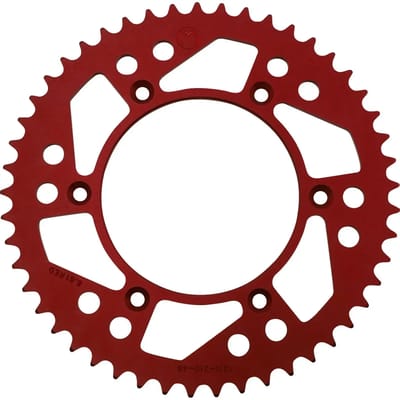 Achterste motor kroon in aluminium Moose Beta RR 400 2014