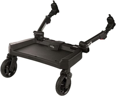 Universeel Meerijdplankje Kinderwagen – opvouwbaar met 360° wielen