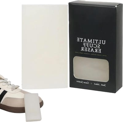 Schoenen Reiniger - Vlekken Gum - Snel Schoenen Poetsen - Draagbaar Onderhoud - Ca. 65 g - Wit